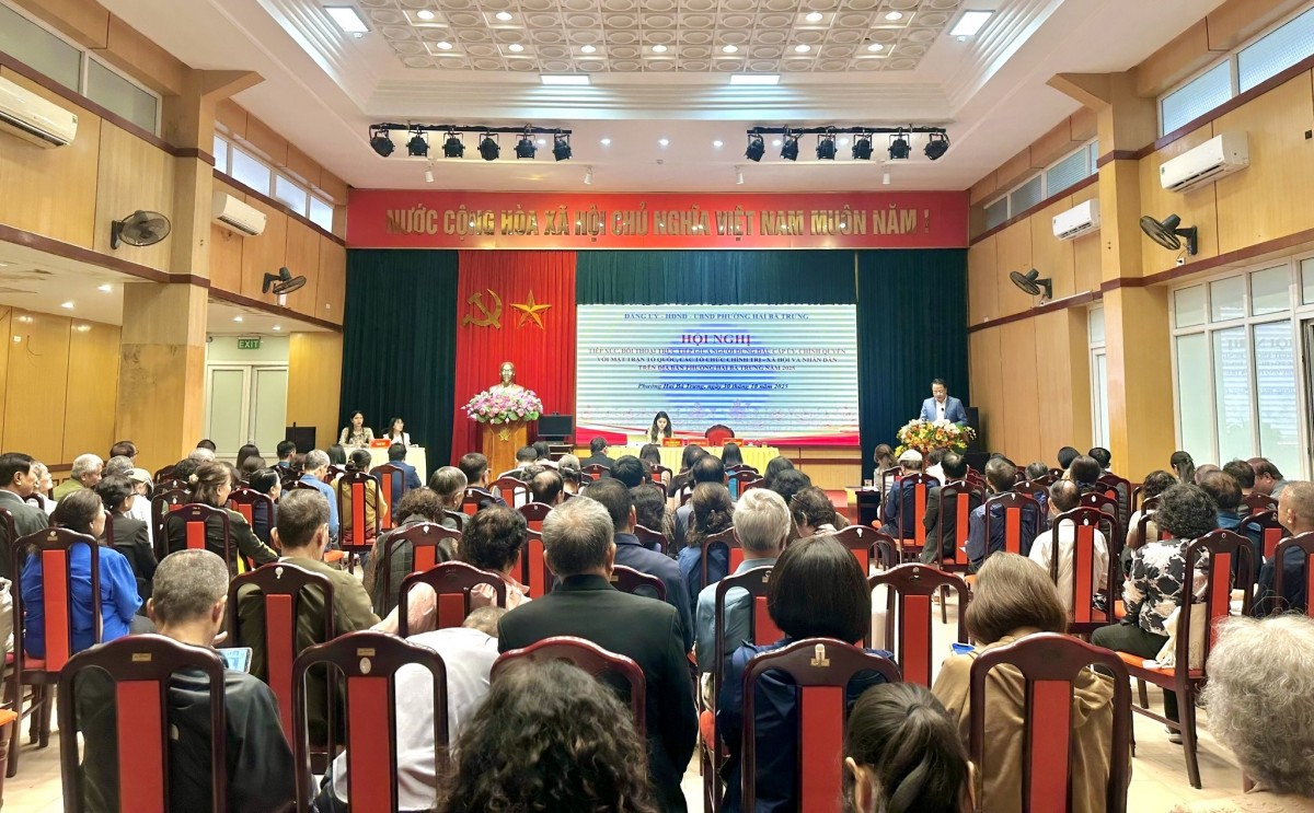 Hiệu quả từ công tác đối thoại: Cầu nối tăng cường niềm tin giữa chính quyền và Nhân dân