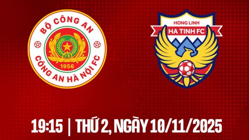 Công an Hà Nội vs Hà Tĩnh: Thử thách tại Hàng Đẫy