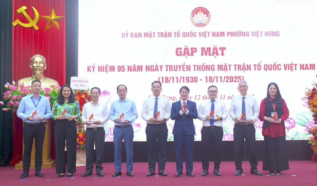 Ủy ban MTTQ Việt Nam phường Việt Hưng tiếp tục lan tỏa tinh thần đại đoàn kết
