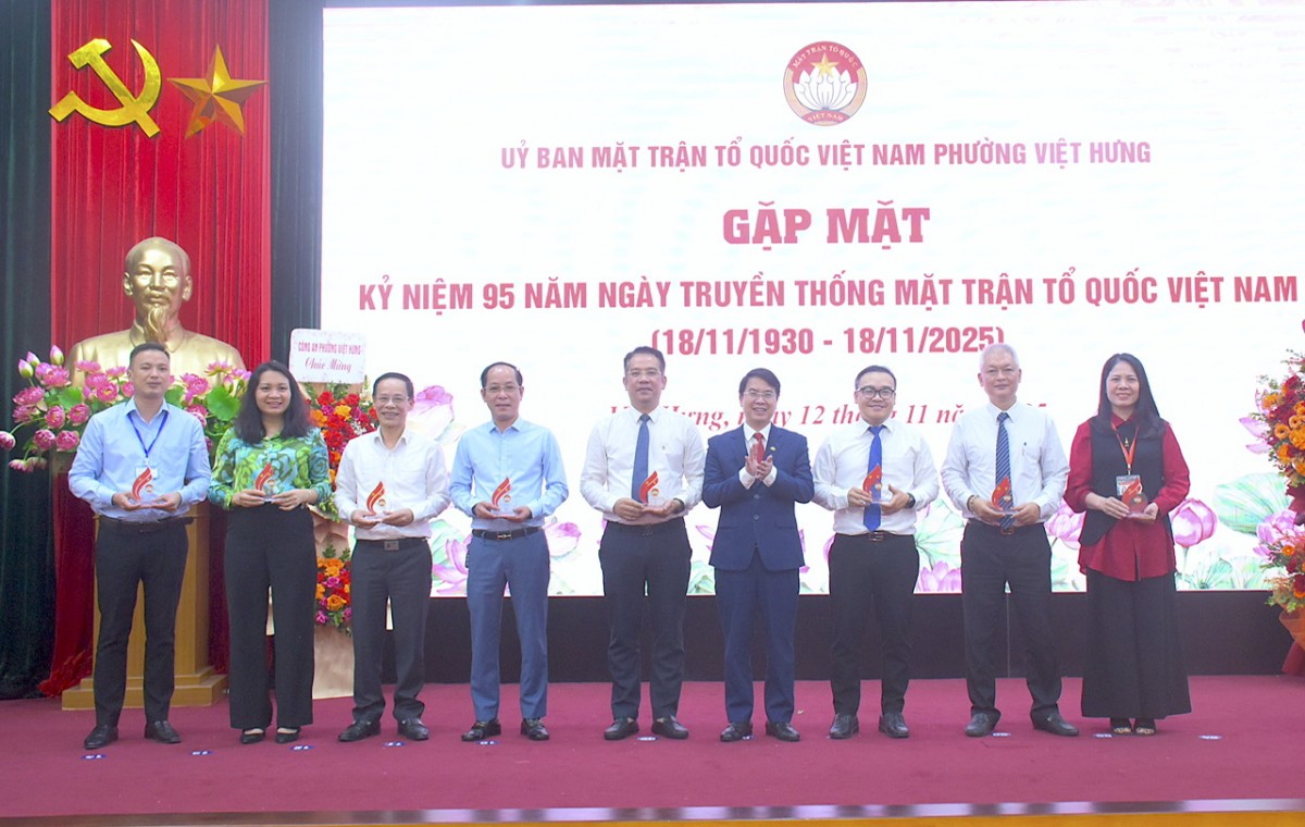Ủy ban MTTQ Việt Nam phường Việt Hưng tiếp tục lan tỏa tinh thần đại đoàn kết