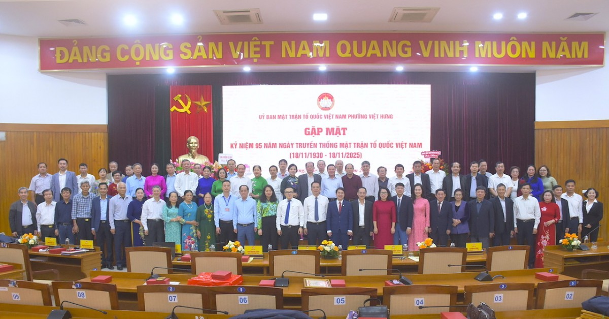 Ủy ban MTTQ Việt Nam phường Việt Hưng tiếp tục lan tỏa tinh thần đại đoàn kết