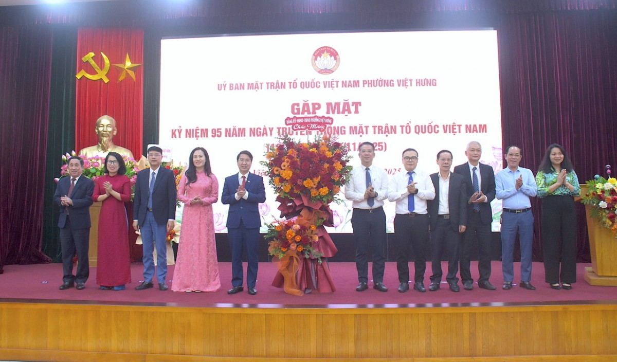 Ủy ban MTTQ Việt Nam phường Việt Hưng tiếp tục lan tỏa tinh thần đại đoàn kết