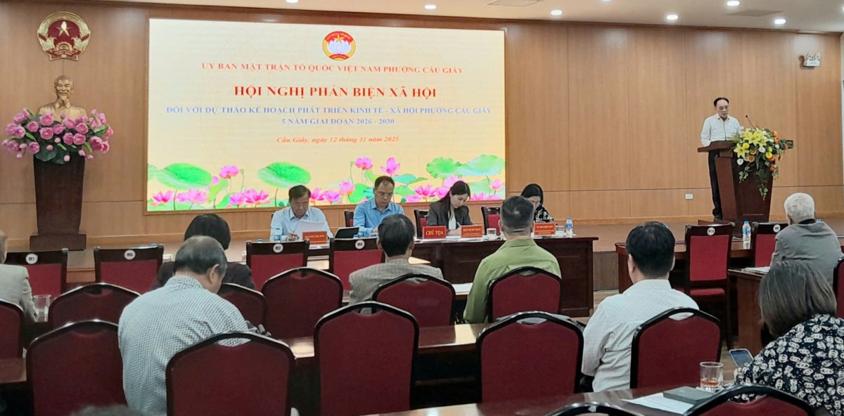 Cầu Giấy: Phát huy trí tuệ Nhân dân trong xây dựng kế hoạch phát triển giai đoạn mới