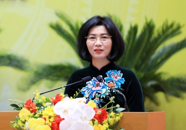 Bà Phùng Thị Hồng Hà được bầu làm Chủ tịch HĐND thành phố Hà Nội
