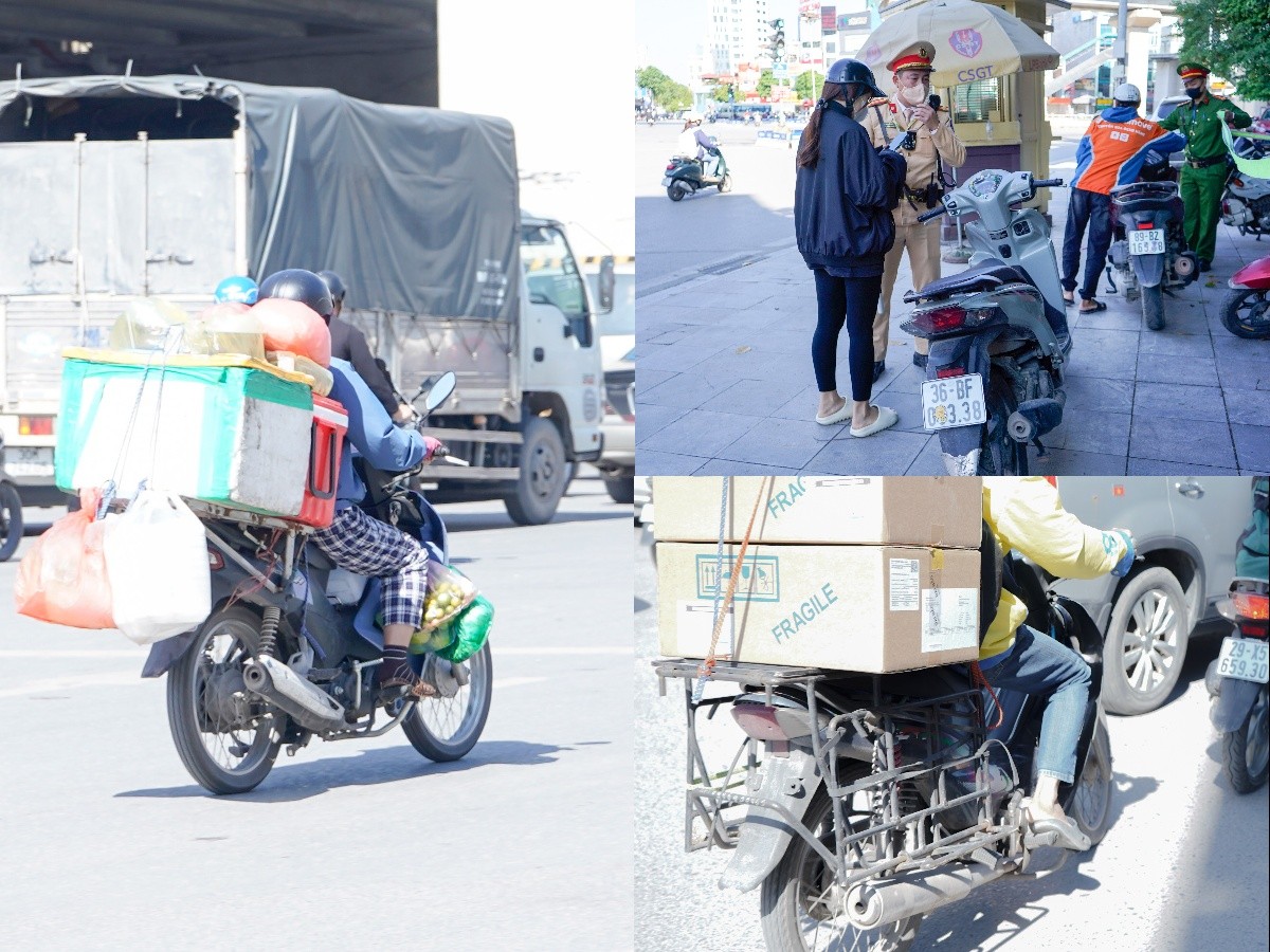 Hà Nội: Xử lý hàng trăm tài xế che biển số, dùng điện thoại khi lái xe