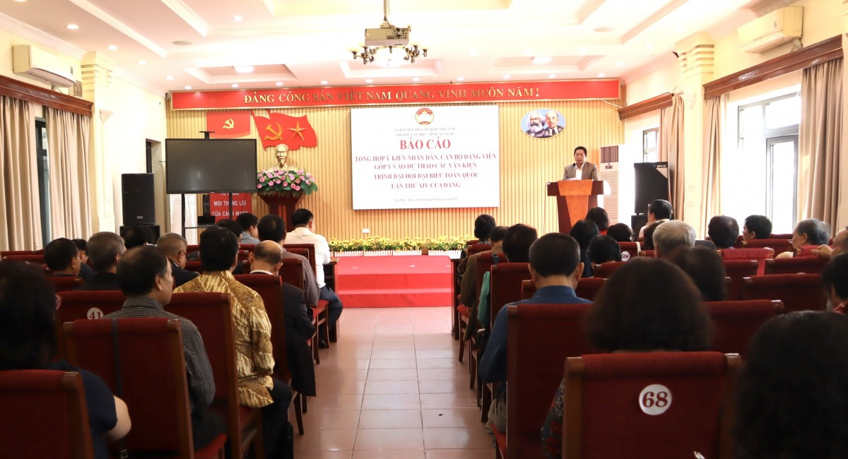 Phường Văn Miếu - Quốc Tử Giám phát huy dân chủ, nâng cao nhận thức pháp luật trong nhân dân Phường Văn Miếu - Quốc Tử Giám phát huy dân chủ, nâng cao nhận thức pháp luật trong nhân dân