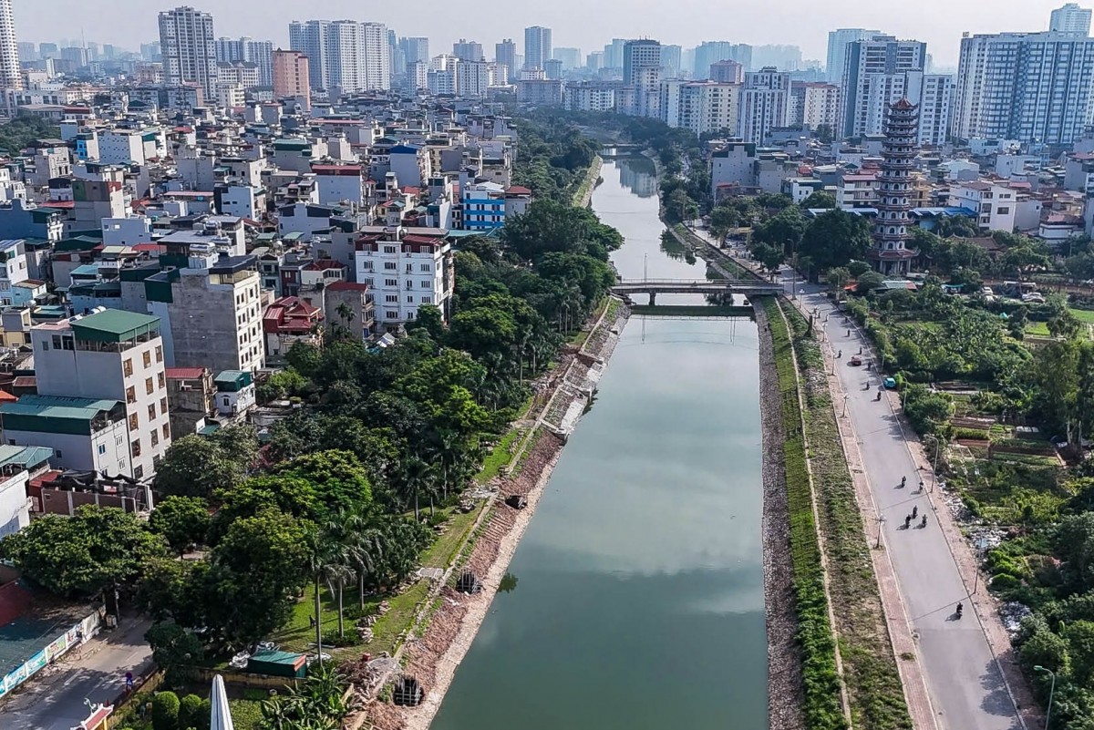 Hà Nội thông qua Dự án cải tạo chỉnh trang, tái thiết công viên tuyến hai bên sông Tô Lịch