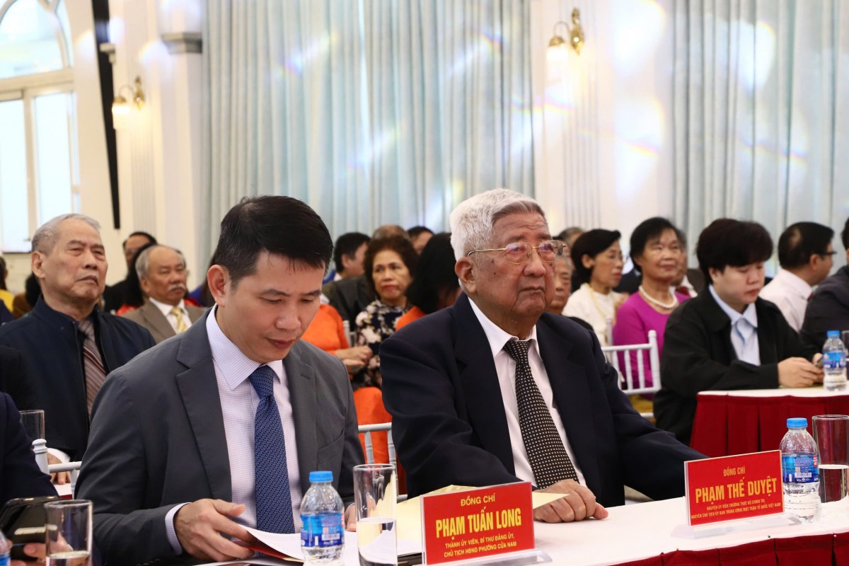 Phường Cửa Nam kỷ niệm 95 năm Ngày truyền thống Mặt trận Tổ quốc Việt Nam