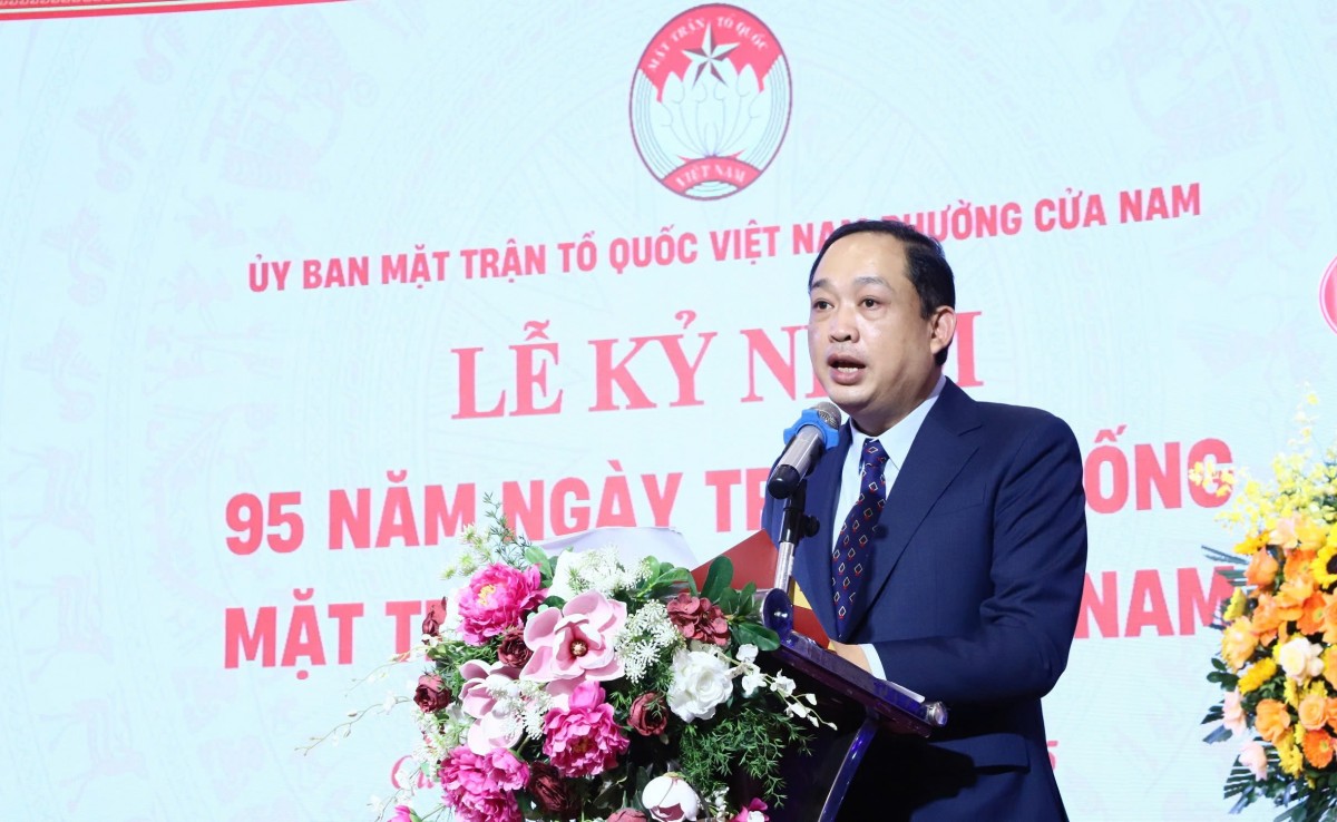 Phường Cửa Nam kỷ niệm 95 năm Ngày truyền thống Mặt trận Tổ quốc Việt Nam