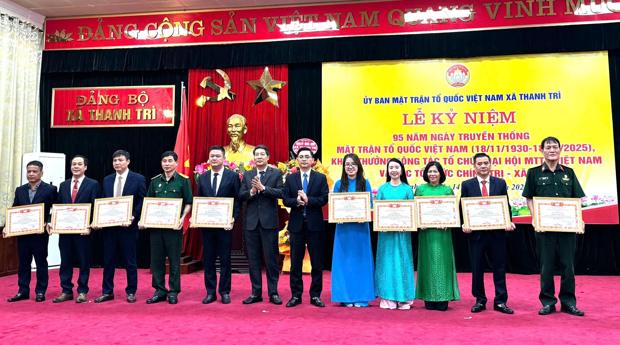 Xã Thanh Trì: Phát huy truyền thống đại đoàn kết toàn dân tộc