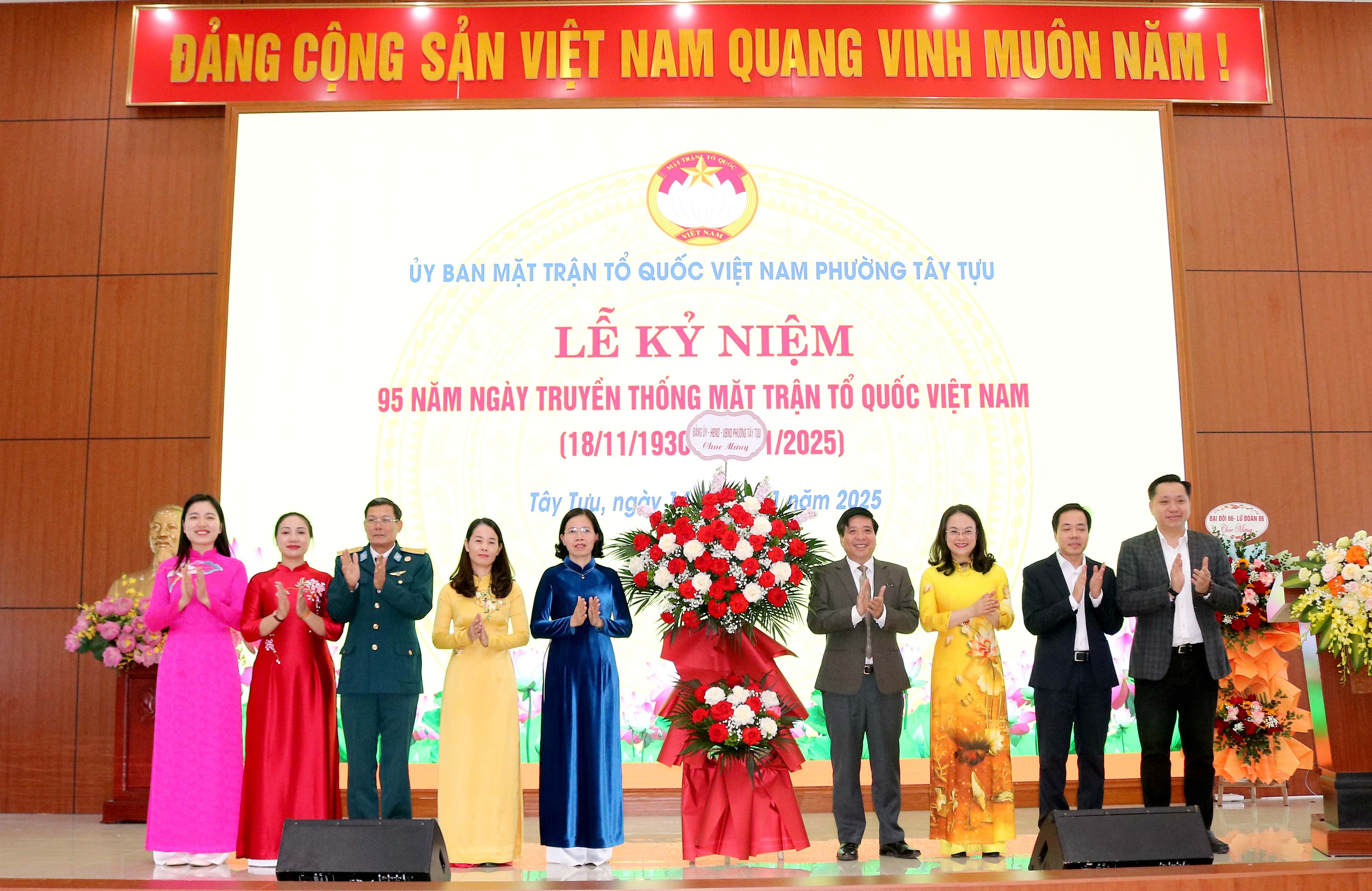 Lan tỏa tinh thần đại đoàn kết tại phường Tây Tựu Lan tỏa tinh thần đại đoàn kết tại phường Tây Tựu
