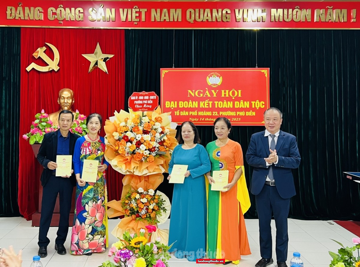 Phường Phú Diễn: Khẳng định sức mạnh đại đoàn kết