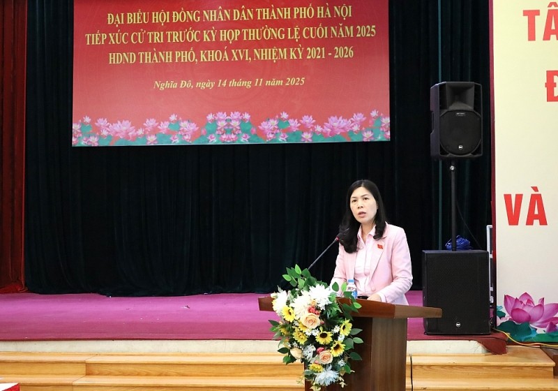 Đại biểu HĐND Thành phố Hà Nội lắng nghe ý kiến của cử tri 3 phường Cầu Giấy - Yên Hòa - Nghĩa Đô Đại biểu HĐND Thành phố Hà Nội lắng nghe ý kiến của cử tri 3 phường Cầu Giấy - Yên Hòa - Nghĩa Đô