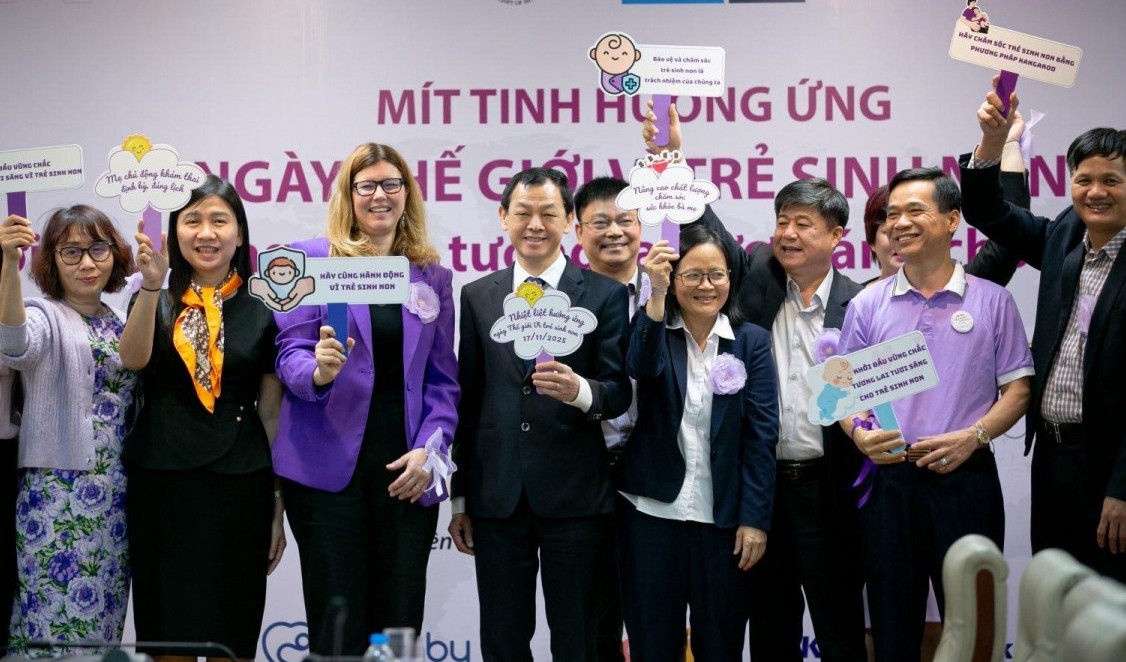 Nhiều biến chứng đe doạ sức khỏe trẻ sinh non