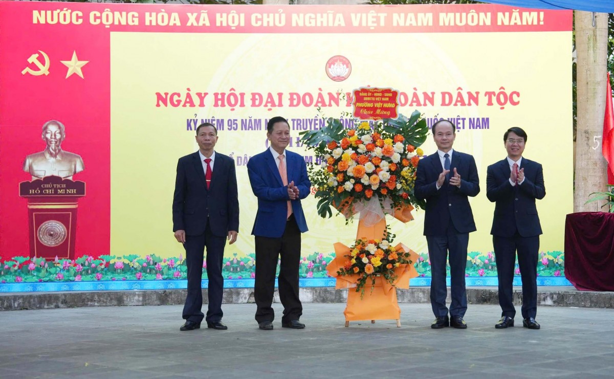Tưng bừng Ngày hội Đại đoàn kết toàn dân tộc tại Tổ dân phố 26 phường Việt Hưng