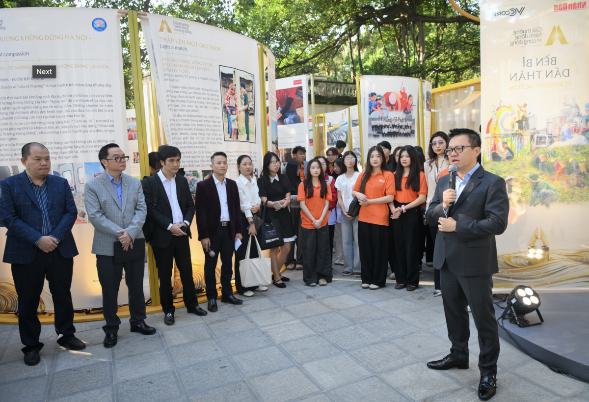 Khai mạc triển lãm và vòng chung kết Giải thưởng Hành động vì cộng đồng Khai mạc triển lãm và vòng chung kết Giải thưởng Hành động vì cộng đồng