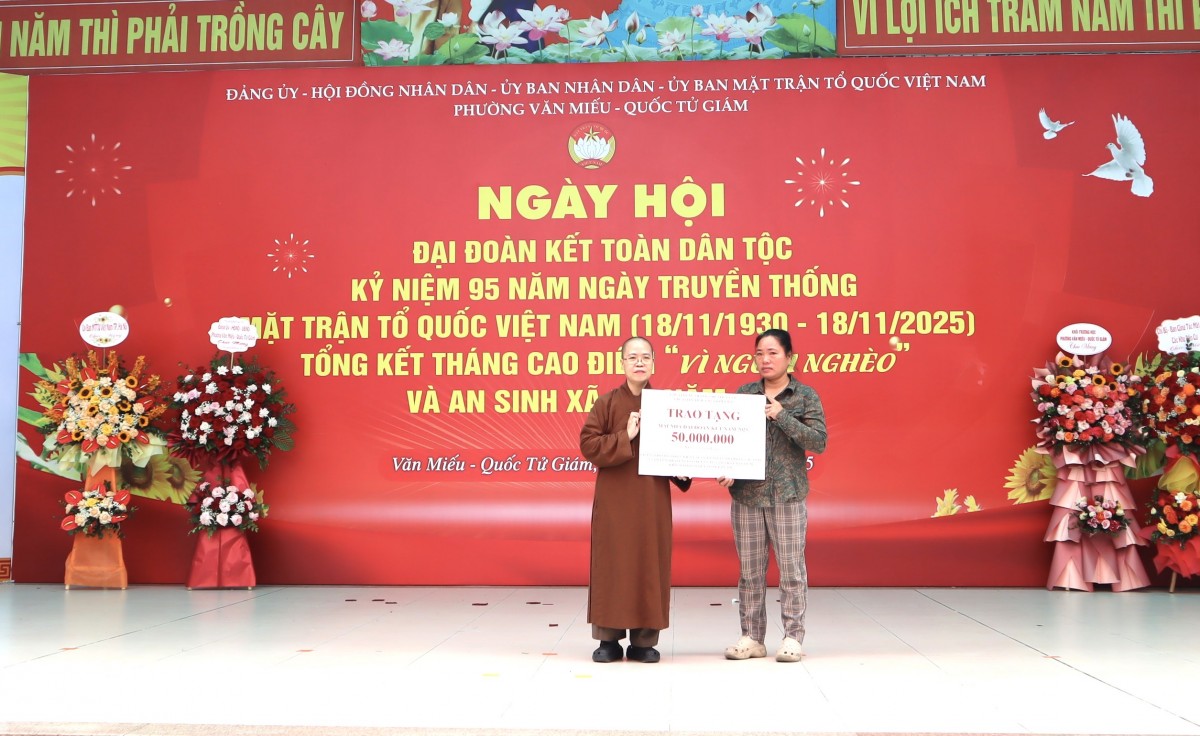 Ngày hội Đại đoàn kết toàn dân tộc phường Văn Miếu - Quốc Tử Giám: Lan tỏa tinh thần gắn kết, xây dựng cộng đồng văn minh
