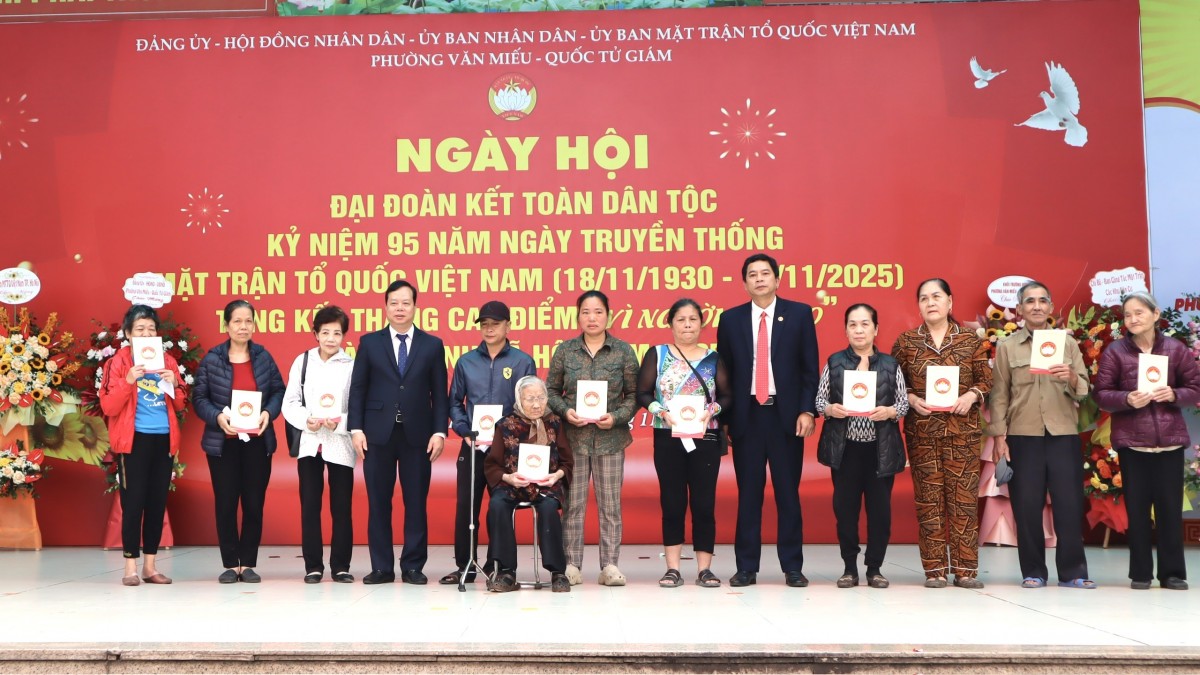 Ngày hội Đại đoàn kết toàn dân tộc phường Văn Miếu - Quốc Tử Giám: Lan tỏa tinh thần gắn kết, xây dựng cộng đồng văn minh