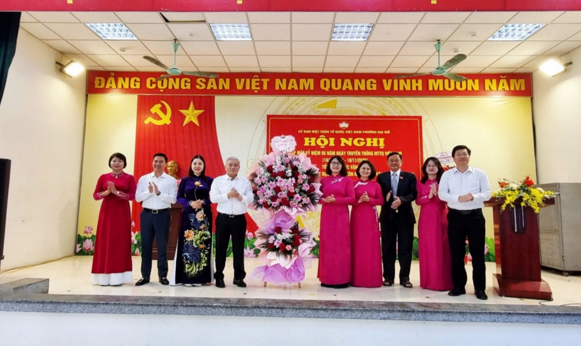 Ủy ban MTTQ Việt Nam phường Đại Mỗ: Phát huy vai trò nòng cốt trong xây dựng khối đại đoàn kết toàn dân tộc