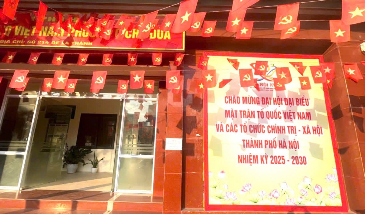 Chiều nay (17/11), khai mạc Đại hội MTTQ Việt Nam thành phố Hà Nội lần thứ XVIII, nhiệm kỳ 2025 - 2030