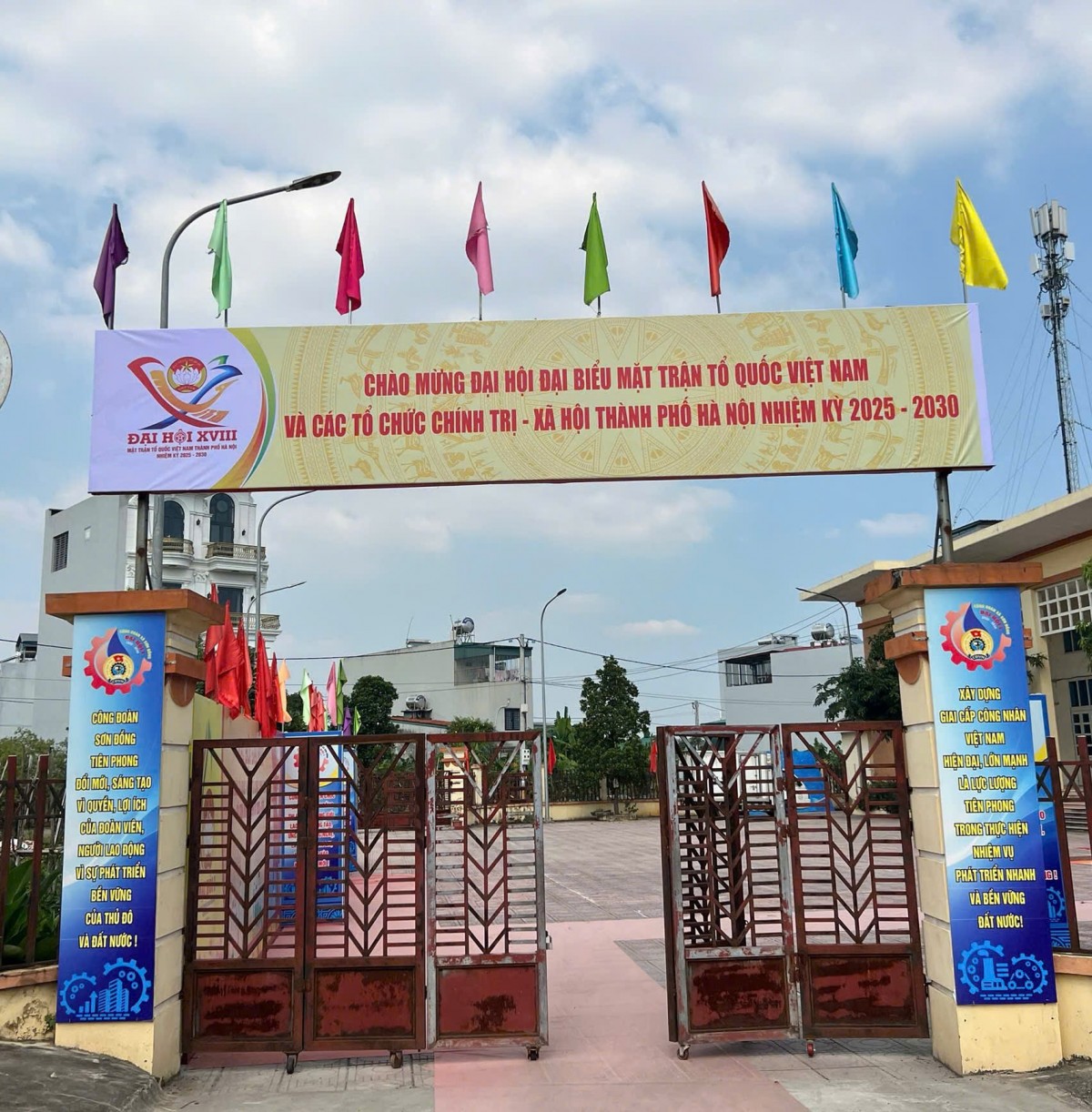 Tưng bừng khí thế chào mừng Đại hội đại biểu MTTQ Việt Nam thành phố Hà Nội lần thứ XVIII