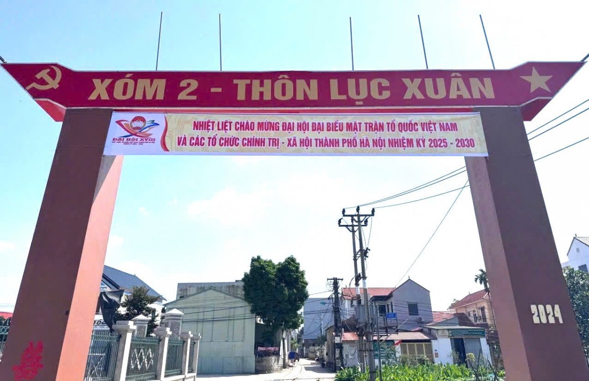 Tưng bừng khí thế chào mừng Đại hội đại biểu MTTQ Việt Nam thành phố Hà Nội lần thứ XVIII