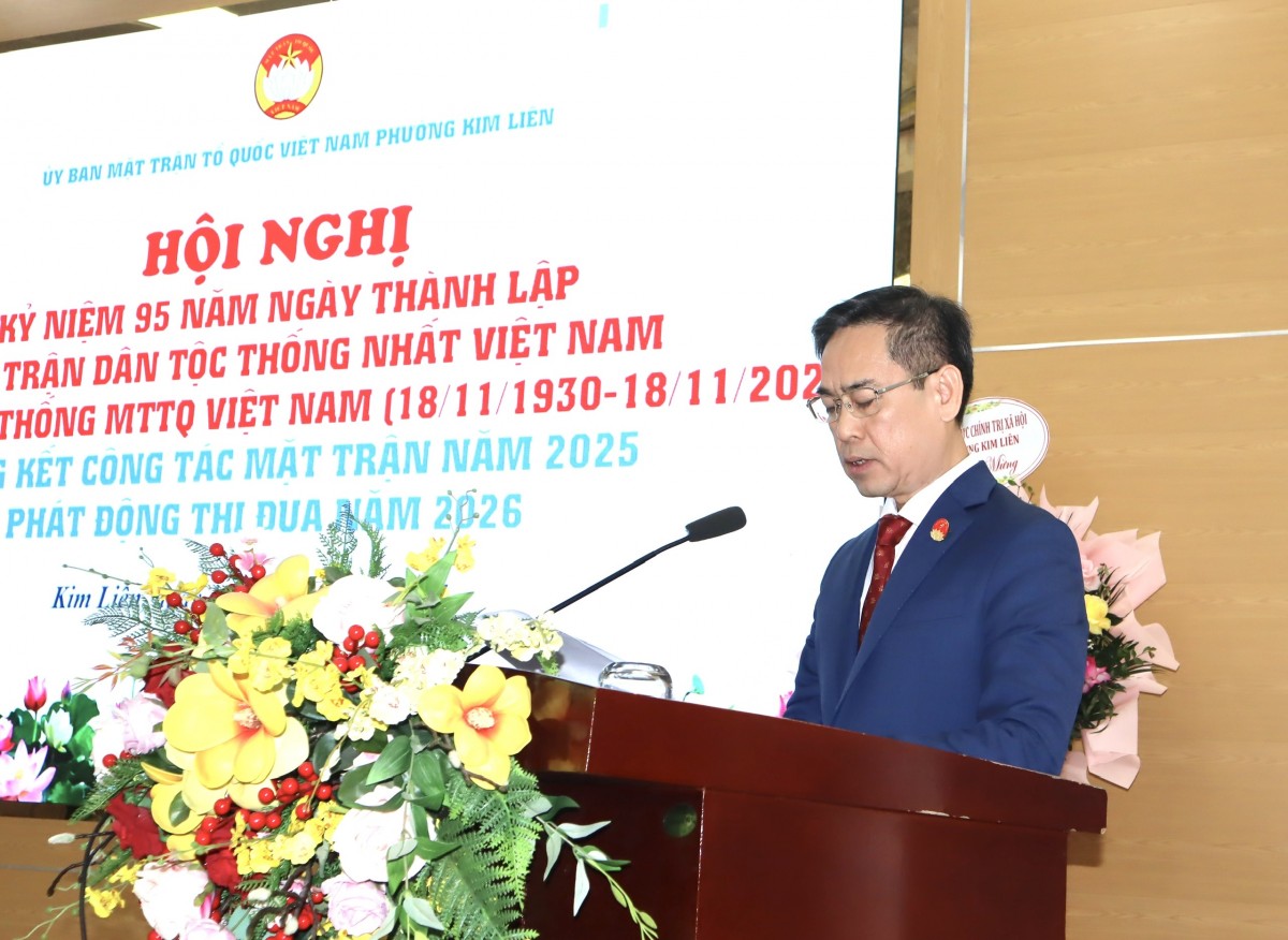 Phường Kim Liên phát huy sức mạnh đại đoàn kết, lan tỏa mạnh mẽ phong trào thi đua Phường Kim Liên phát huy sức mạnh đại đoàn kết, lan tỏa mạnh mẽ phong trào thi đua