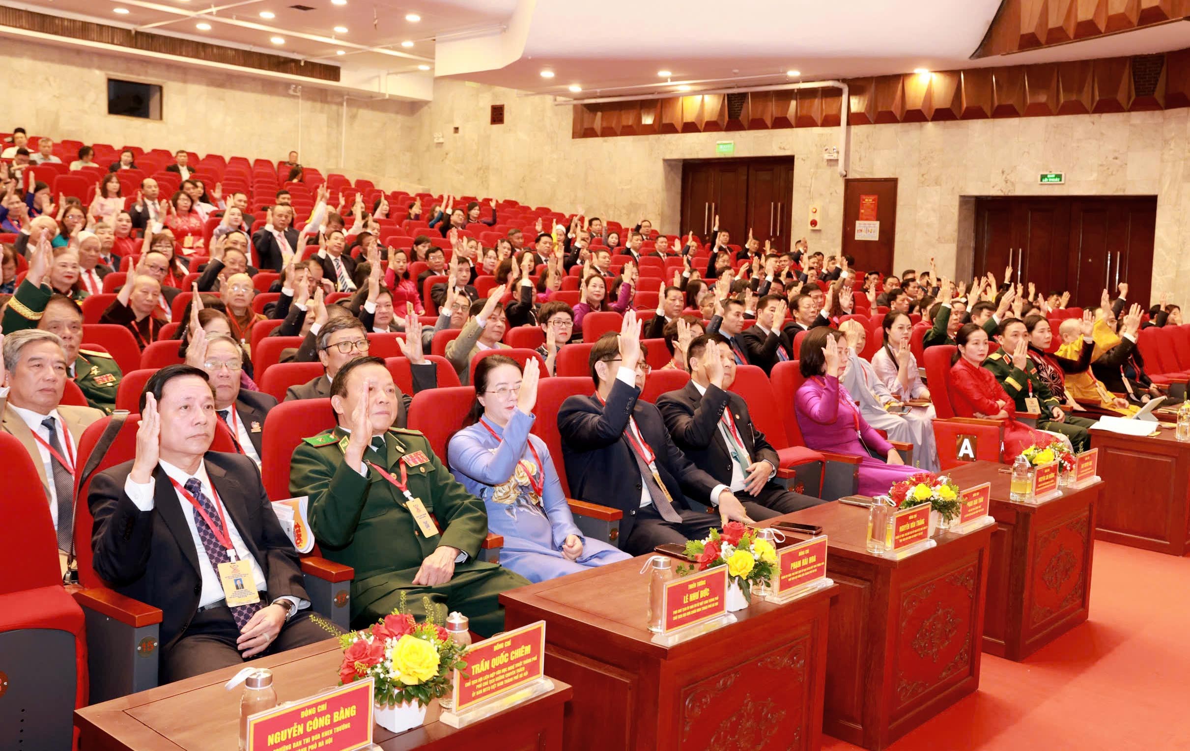 TRỰC TUYẾN: Khai mạc Đại hội đại biểu MTTQ Việt Nam thành phố Hà Nội lần thứ XVIII, nhiệm kỳ 2025   2030