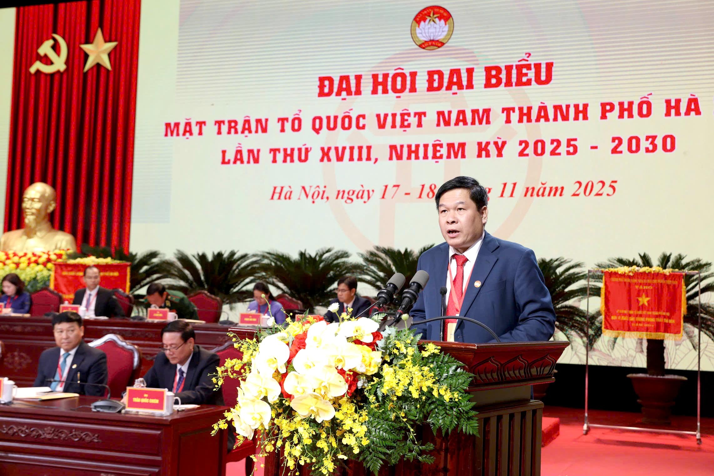 TRỰC TUYẾN: Khai mạc Đại hội đại biểu MTTQ Việt Nam thành phố Hà Nội lần thứ XVIII, nhiệm kỳ 2025 - 2030 TRỰC TUYẾN: Khai mạc Đại hội đại biểu MTTQ Việt Nam thành phố Hà Nội lần thứ XVIII, nhiệm kỳ 2025 - 2030