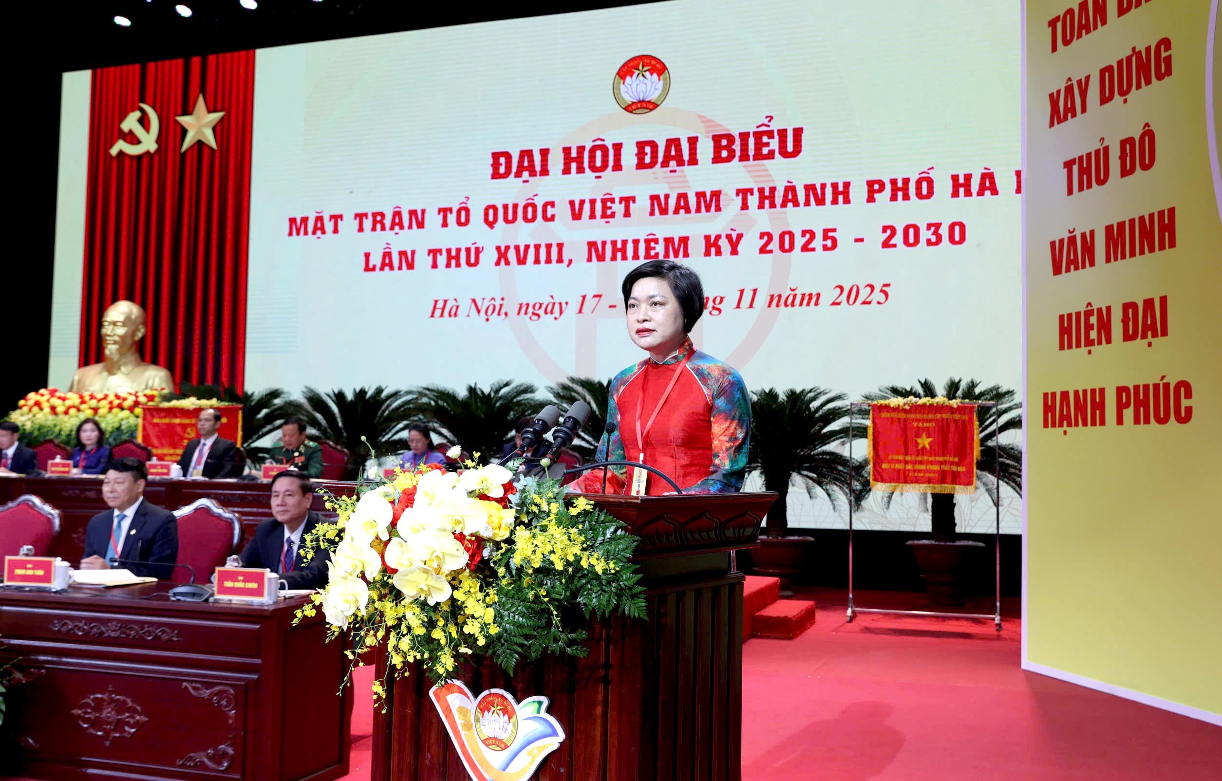 TRỰC TUYẾN: Khai mạc Đại hội đại biểu MTTQ Việt Nam thành phố Hà Nội lần thứ XVIII, nhiệm kỳ 2025 - 2030 TRỰC TUYẾN: Khai mạc Đại hội đại biểu MTTQ Việt Nam thành phố Hà Nội lần thứ XVIII, nhiệm kỳ 2025 - 2030