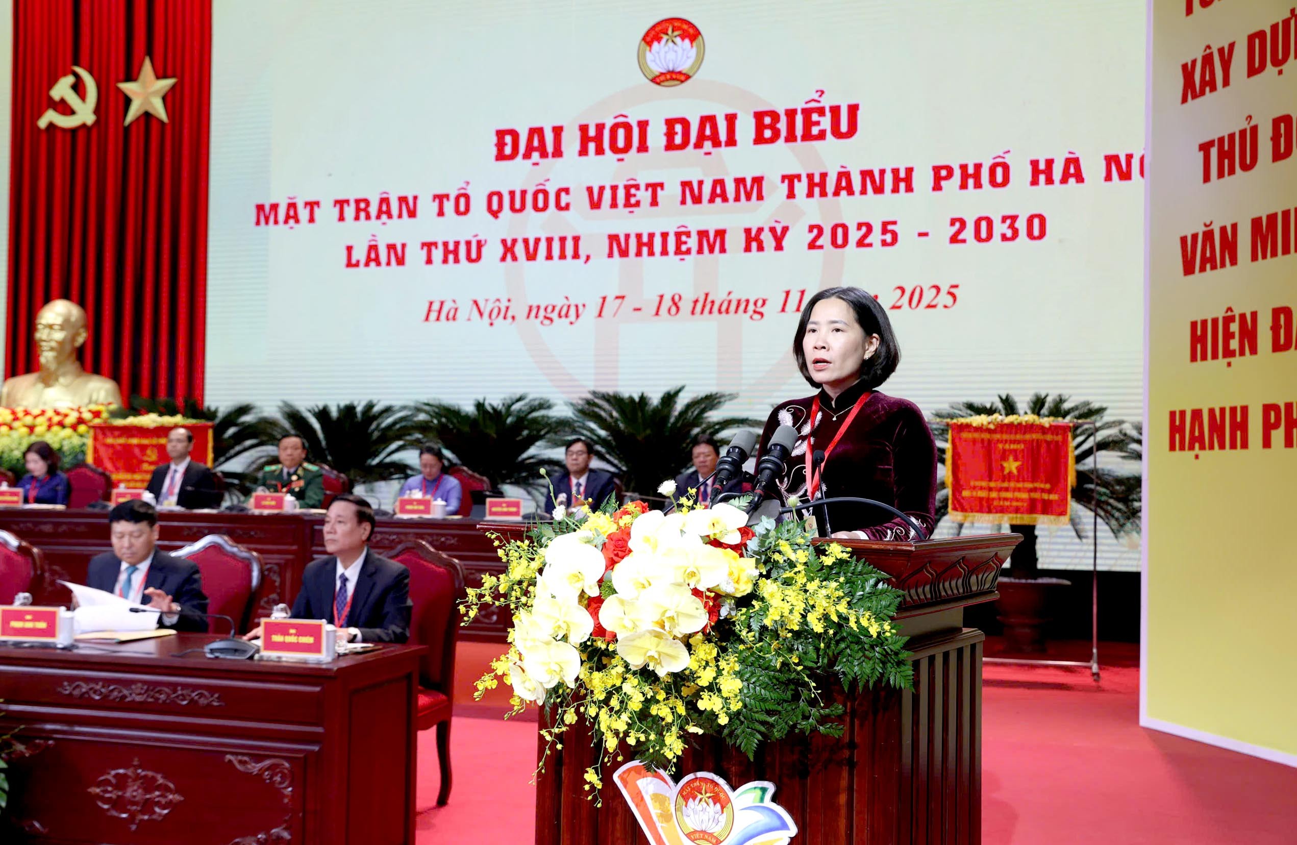 TRỰC TUYẾN: Khai mạc Đại hội đại biểu MTTQ Việt Nam thành phố Hà Nội lần thứ XVIII, nhiệm kỳ 2025 - 2030 TRỰC TUYẾN: Khai mạc Đại hội đại biểu MTTQ Việt Nam thành phố Hà Nội lần thứ XVIII, nhiệm kỳ 2025 - 2030