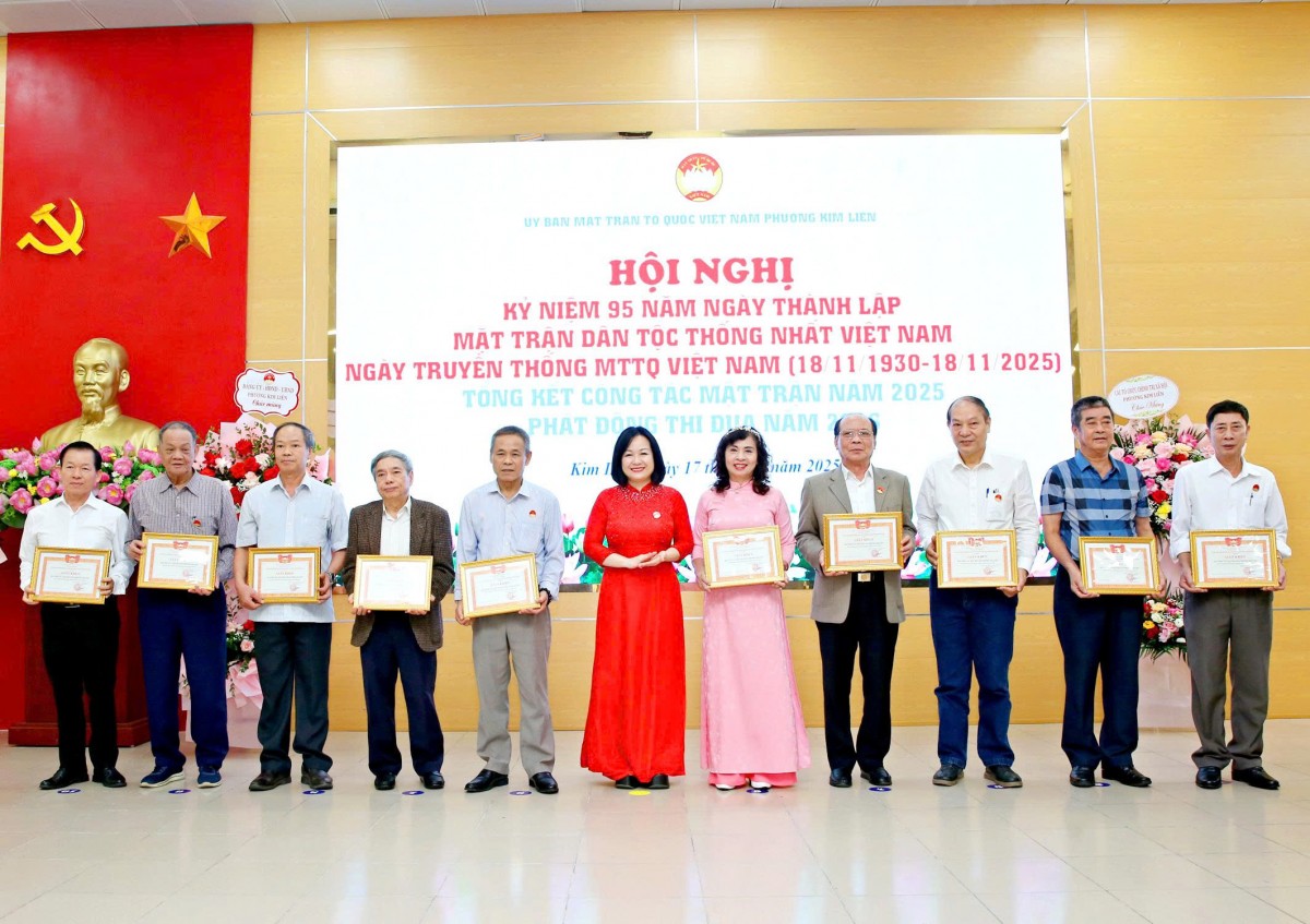 Phường Kim Liên phát huy sức mạnh đại đoàn kết, lan tỏa mạnh mẽ phong trào thi đua Phường Kim Liên phát huy sức mạnh đại đoàn kết, lan tỏa mạnh mẽ phong trào thi đua