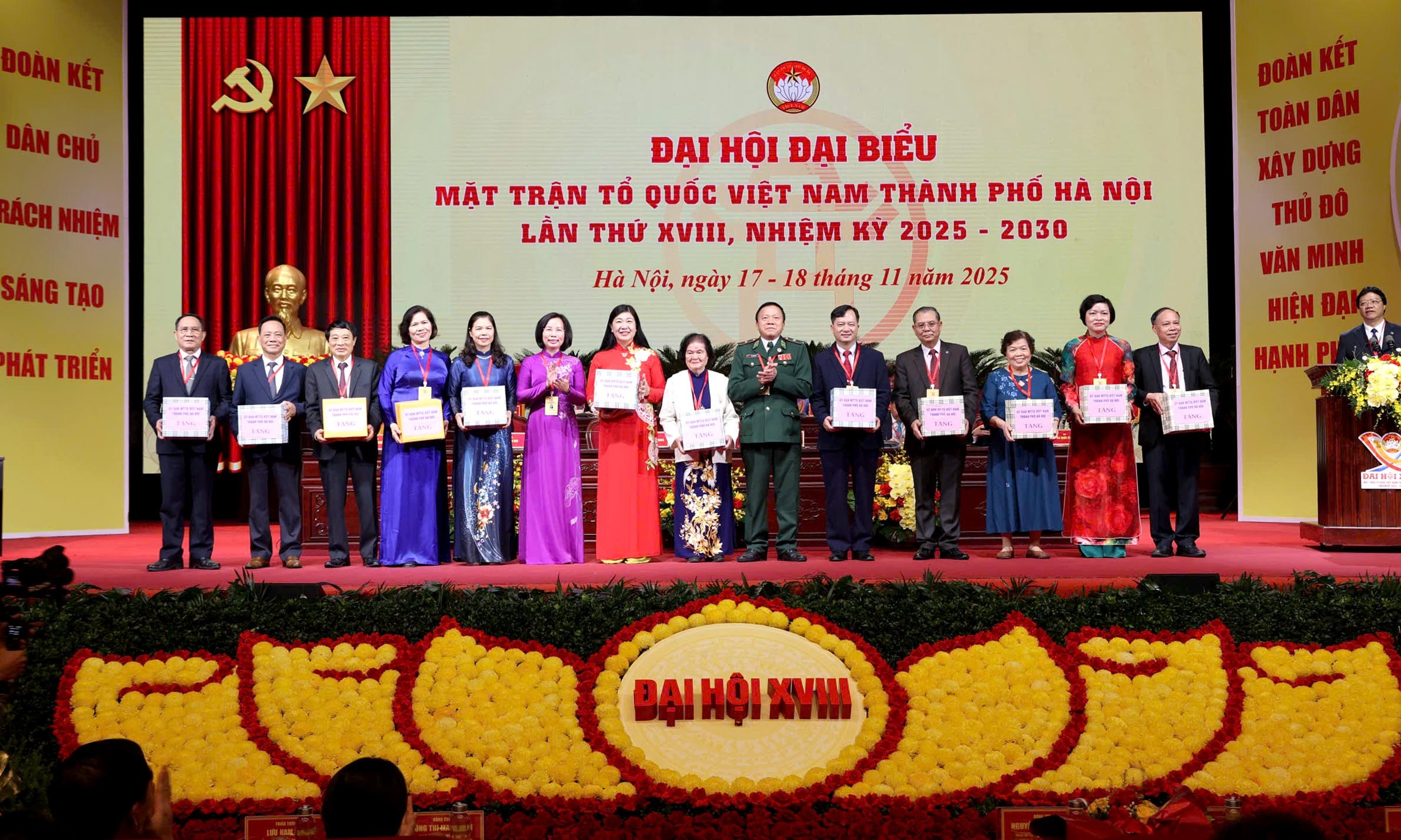 TRỰC TUYẾN: Khai mạc Đại hội đại biểu MTTQ Việt Nam thành phố Hà Nội lần thứ XVIII, nhiệm kỳ 2025   2030