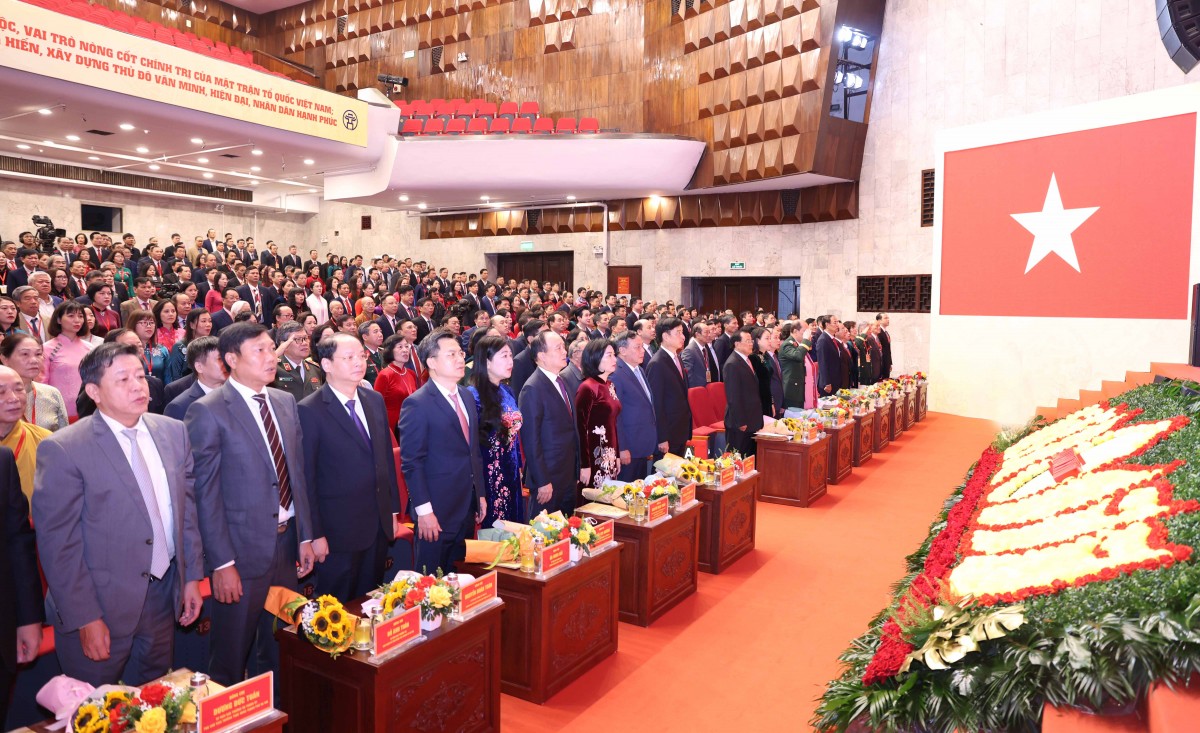 TRỰC TUYẾN: Khai mạc trọng thể Đại hội MTTQ Việt Nam thành phố Hà Nội lần thứ XVIII, nhiệm kỳ 2025 - 2030 TRỰC TUYẾN: Khai mạc trọng thể Đại hội MTTQ Việt Nam thành phố Hà Nội lần thứ XVIII, nhiệm kỳ 2025 2030