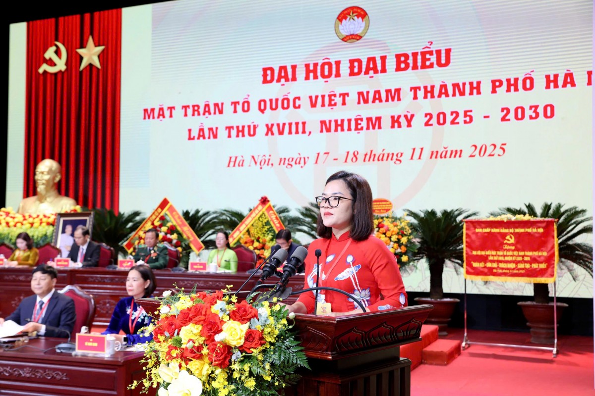 TRỰC TUYẾN: Khai mạc trọng thể Đại hội MTTQ Việt Nam thành phố Hà Nội lần thứ XVIII, nhiệm kỳ 2025 - 2030 TRỰC TUYẾN: Khai mạc trọng thể Đại hội MTTQ Việt Nam thành phố Hà Nội lần thứ XVIII, nhiệm kỳ 2025 - 2030