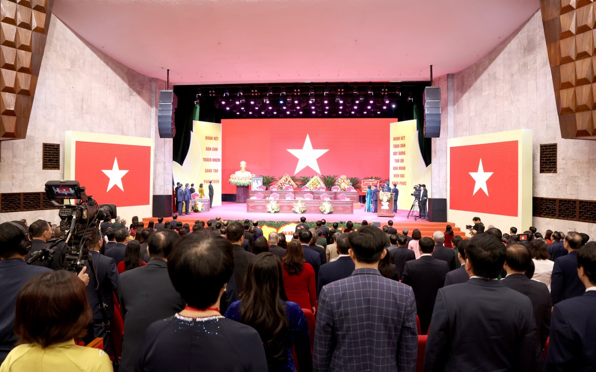 TRỰC TUYẾN: Khai mạc trọng thể Đại hội MTTQ Việt Nam thành phố Hà Nội lần thứ XVIII, nhiệm kỳ 2025 - 2030 TRỰC TUYẾN: Khai mạc trọng thể Đại hội MTTQ Việt Nam thành phố Hà Nội lần thứ XVIII, nhiệm kỳ 2025 - 2030