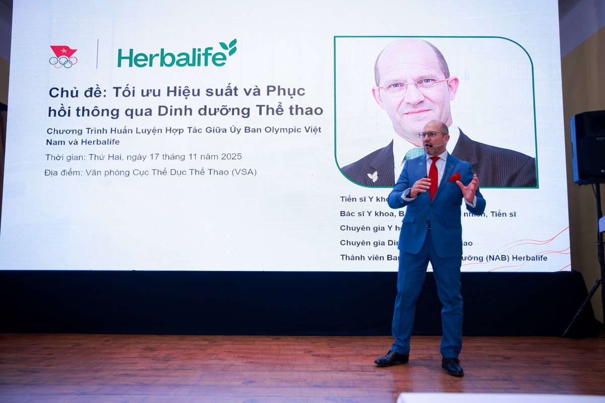 Nâng cao kiến thức về dinh dưỡng thể thao cho huấn luyện viên và vận động viên