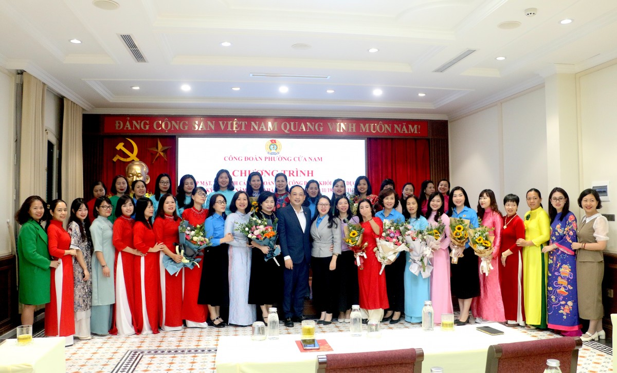 Công đoàn phường Cửa Nam: Tri ân cán bộ, đoàn viên công đoàn ngành giáo dục Công đoàn phường Cửa Nam: Tri ân cán bộ, đoàn viên công đoàn ngành giáo dục