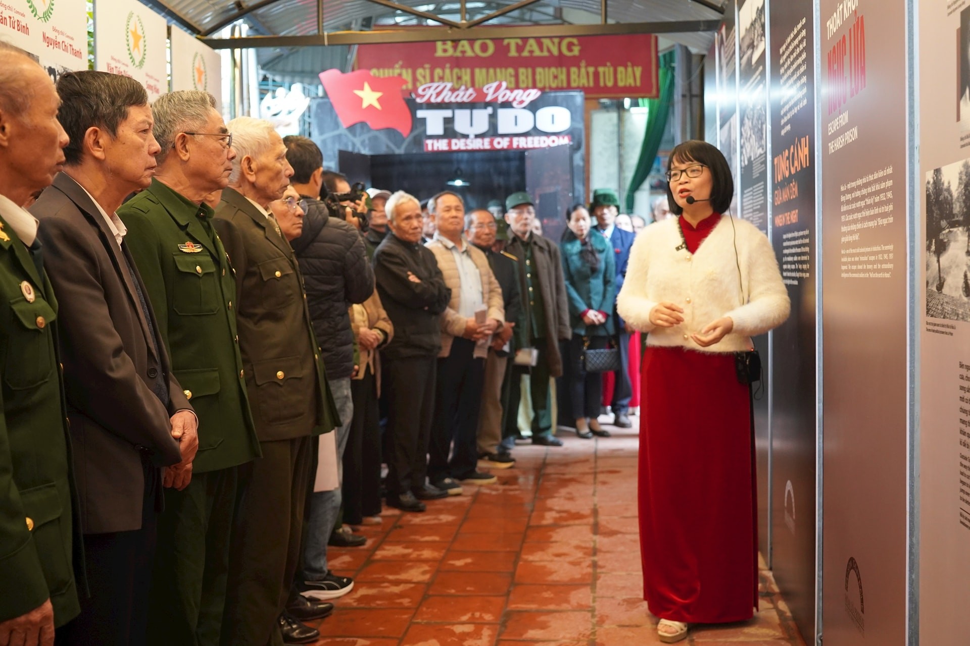 Trưng bày lưu động “Khát vọng tự do” tại Bảo tàng Chiến sĩ cách mạng bị địch bắt tù đày