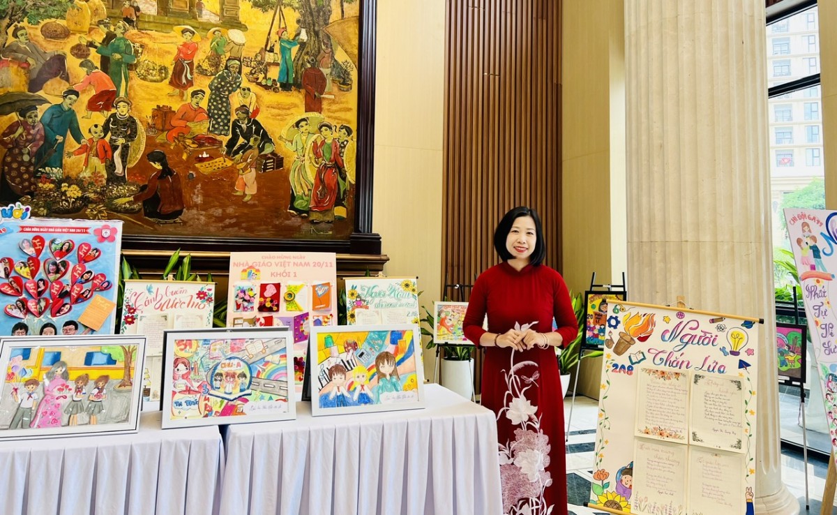 Cô giáo Đậu Thị Vân Nga: “Ngọn lửa” sáng tạo, bền bỉ của giáo dục Thủ đô