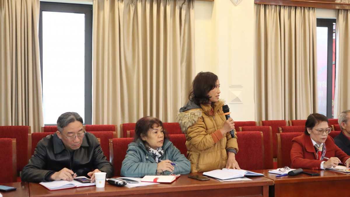 Phường Văn Miếu - Quốc Tử Giám tổ chức giao ban chuyên đề về hoạt động Hội quần chúng sau sáp nhập