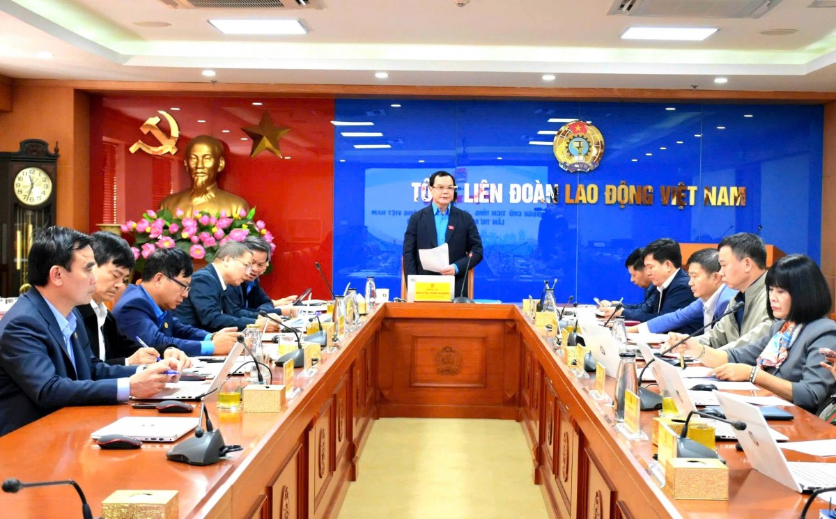 Thảo luận nhiều nội dung quan trọng chuẩn bị cho Đại hội XIV Công đoàn Việt Nam Thảo luận nhiều nội dung quan trọng chuẩn bị cho Đại hội XIV Công đoàn Việt Nam