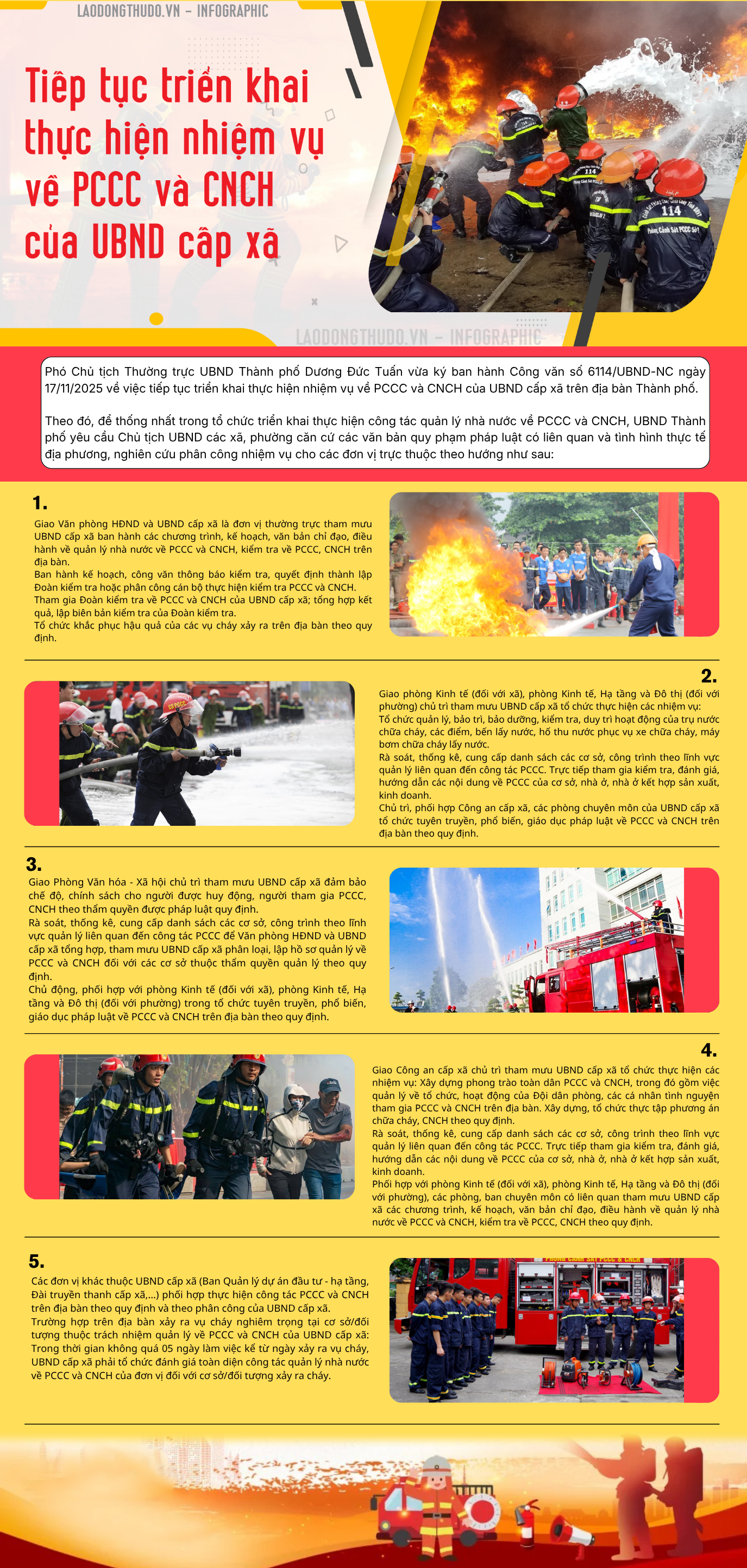 Tiếp tục triển khai thực hiện nhiệm vụ về PCCC và CNCH của UBND cấp xã Tiếp tục triển khai thực hiện nhiệm vụ về PCCC và CNCH của UBND cấp xã