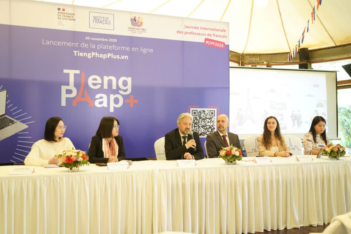 Ra mắt nền tảng số đầu tiên kết nối cộng đồng Pháp ngữ tại Việt Nam