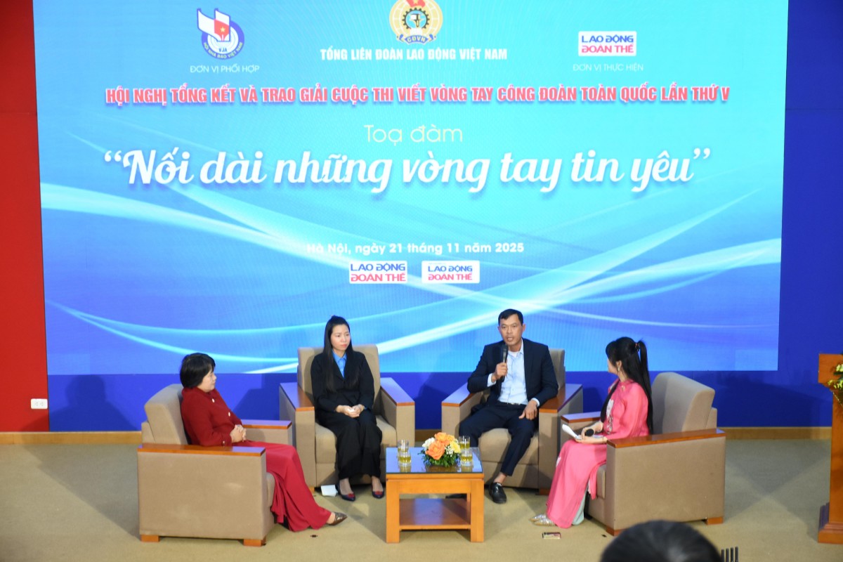 “Vòng tay Công đoàn” lần thứ V: Hành trình gieo mầm yêu thương và lan tỏa giá trị nhân văn “Vòng tay Công đoàn” lần thứ V: Hành trình gieo mầm yêu thương và lan tỏa giá trị nhân văn