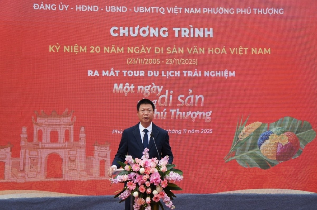Phú Thượng: Thúc đẩy phát triển du lịch từ giá trị di sản Phú Thượng: Thúc đẩy phát triển du lịch từ giá trị di sản