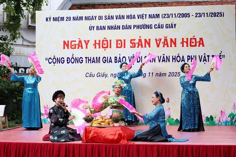 Cầu Giấy: Phát huy giá trị di sản trong cộng đồng dân cư