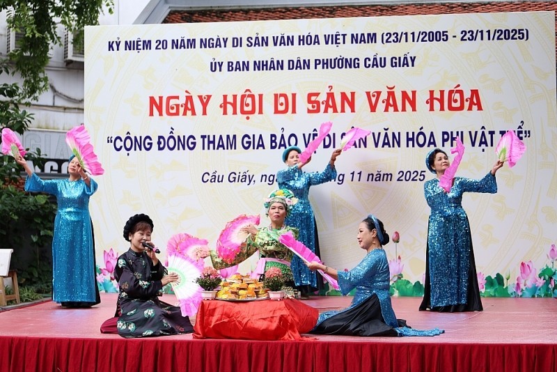 Cầu Giấy: Phát huy giá trị di sản trong cộng đồng dân cư