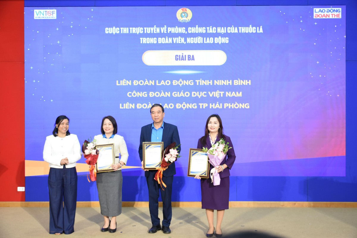 Lan tỏa thông điệp sống khỏe từ Cuộc thi trực tuyến về phòng, chống tác hại thuốc lá năm 2025