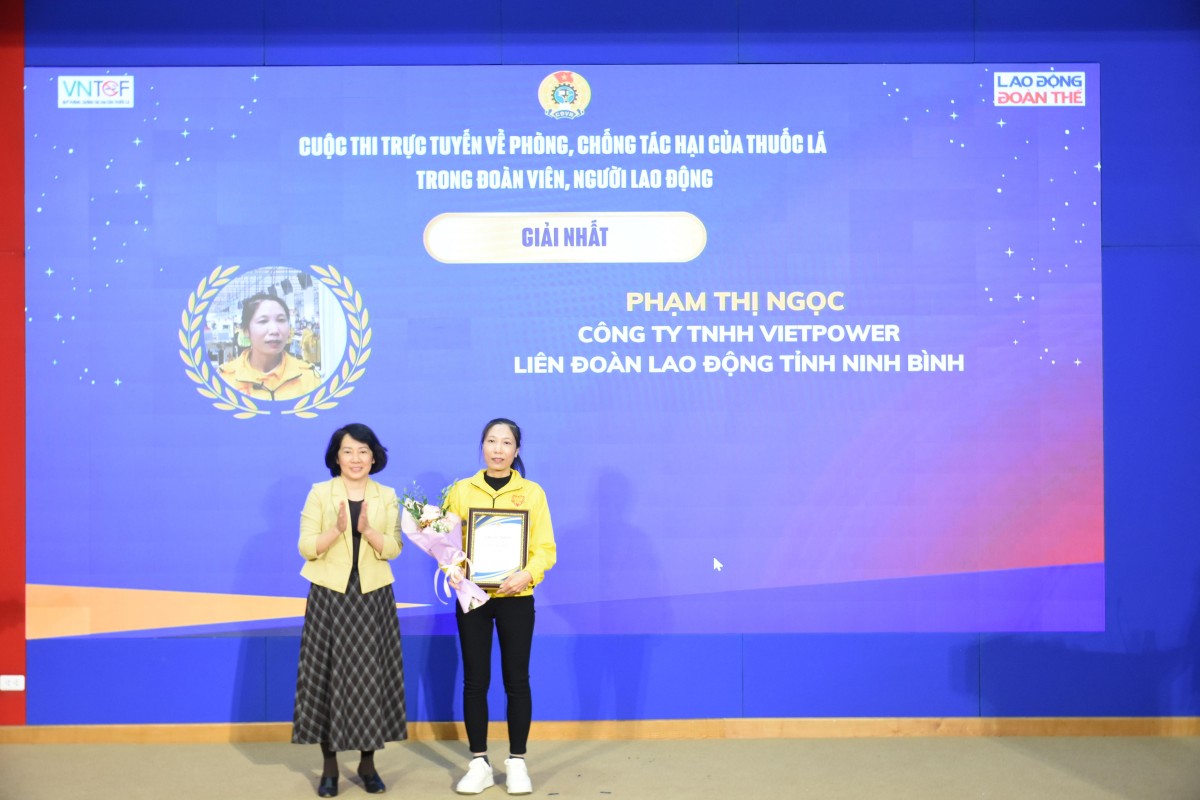 Lan tỏa thông điệp sống khỏe từ Cuộc thi trực tuyến về phòng, chống tác hại thuốc lá năm 2025